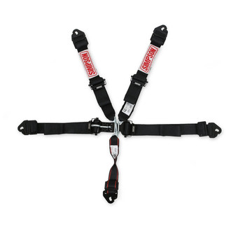 Simpson® - 5-Point 2" Double Pull Down SFI Latch and Link Harness System, Clip-in