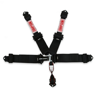 Simpson® - 5-Point Double Pull Down SFI Latch and Link Harness System