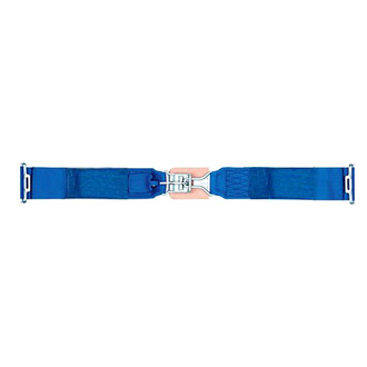Simpson® - Latch and Link Lap Belt 55" Wrap Around Pull Down, Black