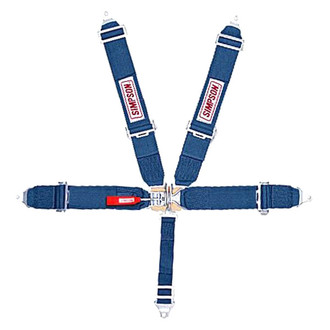 Simpson® - Red Latch and Link 62" Pull Up Bolt-in Individual 5-Point Harness System