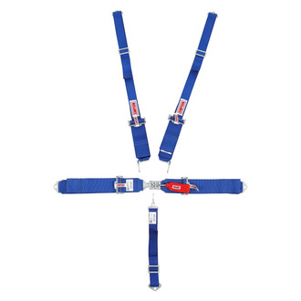 Simpson® - Latch and Link 55" Pull Down Bolt-in Individual 5-Point Harness System, Blue