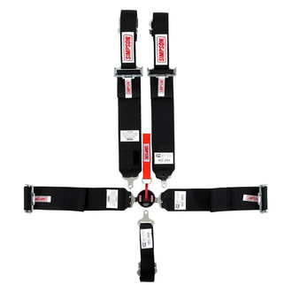 Simpson® - Cam-Lock 62" Black Pull-Up-Floor Mount Individual 5-Point Harness System, Black