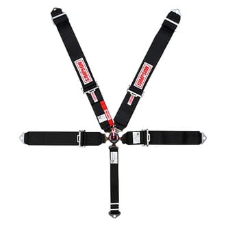 Simpson® - 5-Point 55" Bolt In Pull Down Individual Harness, Platinum