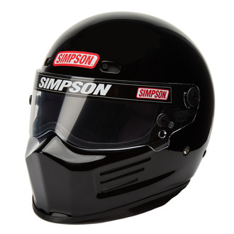 Simpson® 7210032 - Super Bandit Black L Racing Helmet