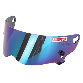 Simpson® - Iridium/Metalized Replacement Helmet Shield for Bandits/Diamond Back Helmets