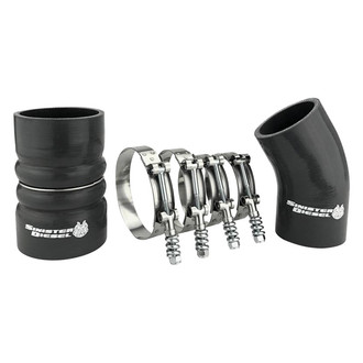 Sinister Diesel® - Diesel Hot Side Intercooler Boot and Clamp Kit