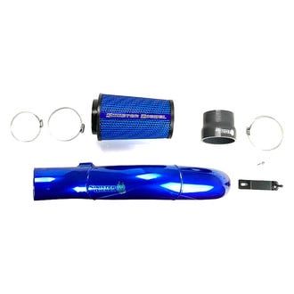 Sinister Diesel® - Aluminum Blue Cold Air Intake System with Blue Filter