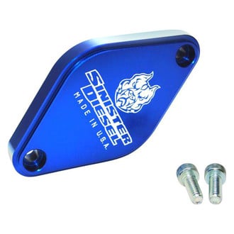 Sinister Diesel® - Intake Resonator Cover Plate
