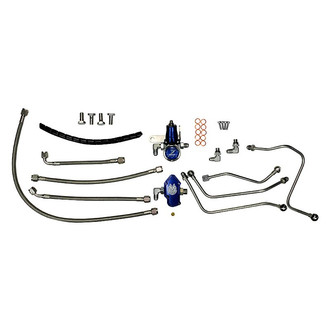 Sinister Diesel® - Fuel Regulator and Return Hose Kit