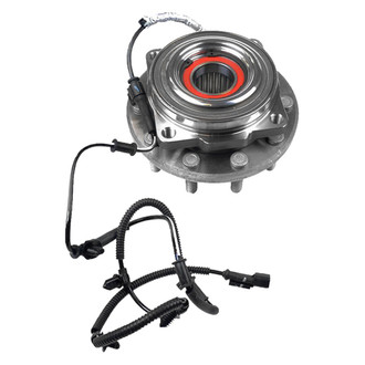 SKF® - Front Driver or Passenger Side Wheel Bearing and Hub Assembly