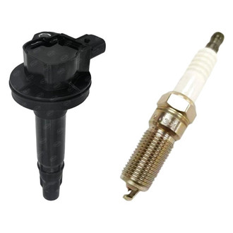 SKP® - Ignition Coil and Spark Plug Kit