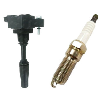 SKP® - Ignition Coil and Spark Plug Kit