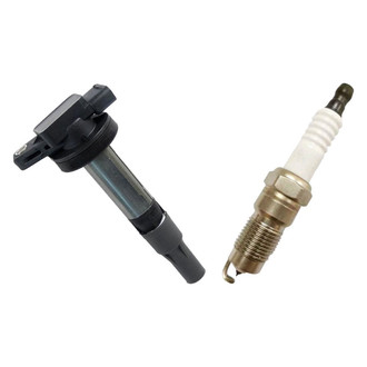 SKP® - Ignition Coil and Spark Plug Kit