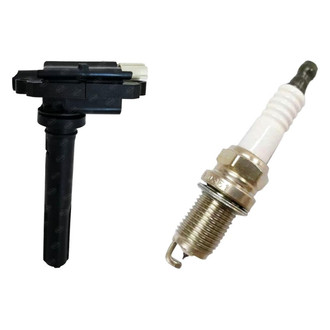 SKP® - Ignition Coil and Spark Plug Kit