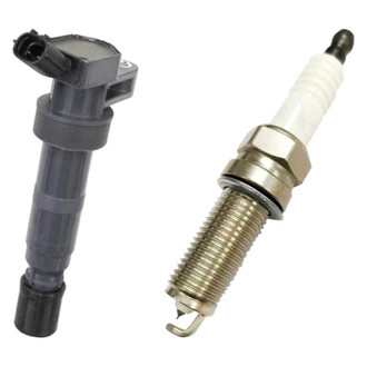 SKP® - Ignition Coil and Spark Plug Kit