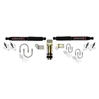 Skyjacker® - Black Max Front Dual Steering Stabilizer