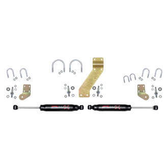 Skyjacker® - Black Max Dual Steering Stabilizer