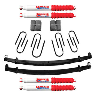 Skyjacker® - 2.5" x 2" Softride™ Front and Rear Suspension Lift Kit