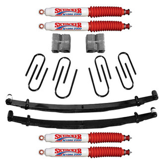 Skyjacker® - 4" x 3.5" Softride™ Front and Rear Suspension Lift Kit