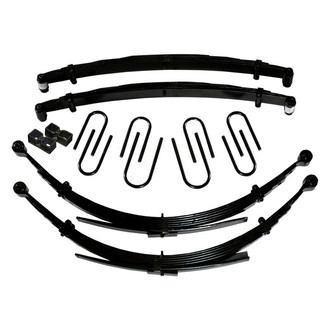 Skyjacker® - 8" Softride™ Front Lifted Leaf Springs