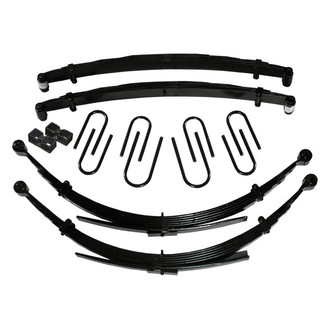 Skyjacker® - 8" x 7"-7.5" Softride™ Front and Rear Suspension Lift Kit