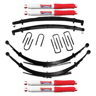 Skyjacker® - 1" x 0.5" Softride™ Front and Rear Suspension Lift Kit