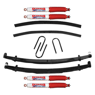 Skyjacker® - 4" x 2" Softride™ Front and Rear Suspension Lift Kit