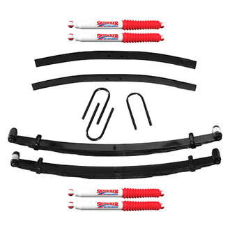 Skyjacker® - 4" x 2" Softride™ Front and Rear Suspension Lift Kit