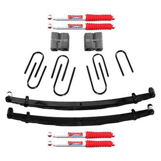 Skyjacker® - 4" x 2" Softride™ Front and Rear Suspension Lift Kit