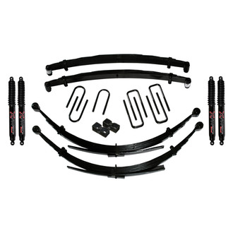 Skyjacker® - 4" x 2.5" Softride™ Front and Rear Suspension Lift Kit