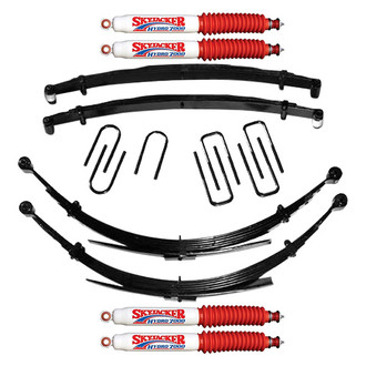 Skyjacker® - 5"-6" x 4"-4.5" Softride™ Front and Rear Suspension Lift Kit