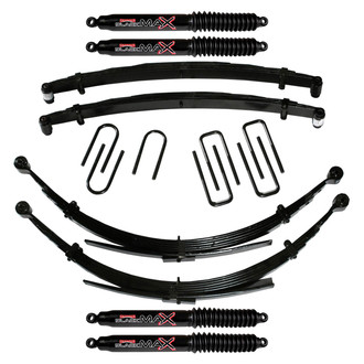 Skyjacker® - 8" x 6" Softride™ Front and Rear Suspension Lift Kit