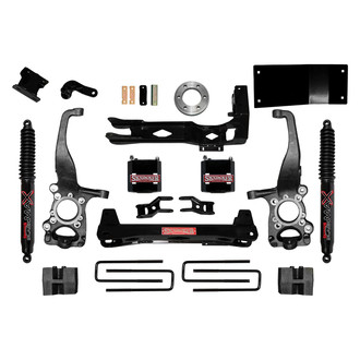 Skyjacker® - 6" x 4.5"-5.5" Softride™ Front and Rear Suspension Lift Kit