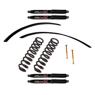 Skyjacker® - 2" x 1.5" Softride™ Front and Rear Suspension Lift Kit