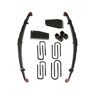 Skyjacker® - 4" x 2" Softride™ Front and Rear Suspension Lift Kit