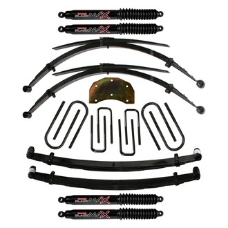 Skyjacker® - 5"-6" x 3.5" Softride™ Front and Rear Suspension Lift Kit