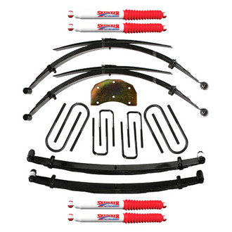 Skyjacker® - 5"-6" x 3.5" Softride™ Front and Rear Suspension Lift Kit