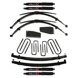 Skyjacker® - 6" x 4.5" Softride™ Front and Rear Suspension Lift Kit