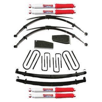 Skyjacker® - 6" x 4.5" Softride™ Front and Rear Suspension Lift Kit