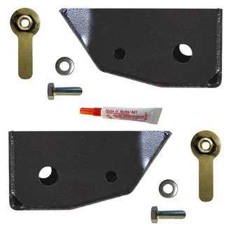 Skyjacker® - Rear Lower Shock Skid Plate Kit