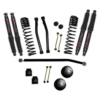 Skyjacker® - 3.5" x 2" Dual Rate Front and Rear Long-Travel Suspension Lift Kit