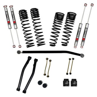 Skyjacker® - 3.5" x 2" Dual Rate Front and Rear Long-Travel Suspension Lift Kit