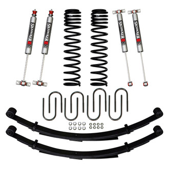 Skyjacker® - 3" Softride™ Leaf Spring System Front and Rear Suspension Lift Kit