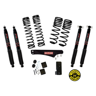 Skyjacker® - 2.5" Dual Rate Front and Rear Long-Travel Suspension Lift Kit