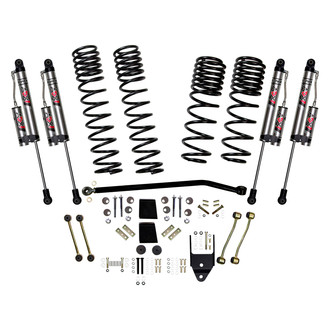 Skyjacker® - 4" Dual Rate Front and Rear Long-Travel Coil Spring Lift Kit