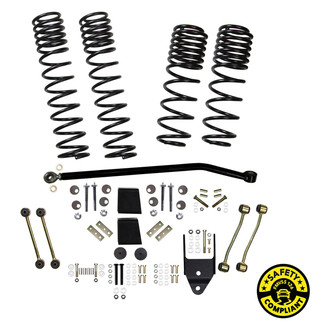 Skyjacker® - 4" Dual Rate Front and Rear Replacement Component Box