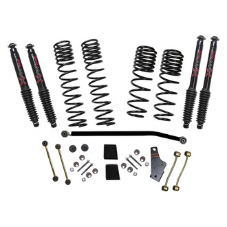 Skyjacker® - 3.5"-4" x 3.5"-4" Long Arm Series Front and Rear Long-Travel Suspension Lift Kit