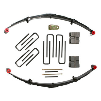 Skyjacker® - 3" Softride™ Front Lifted Leaf Springs
