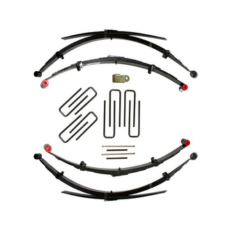 Skyjacker® - 5" x 6" Softride™ Front and Rear Suspension Lift Kit