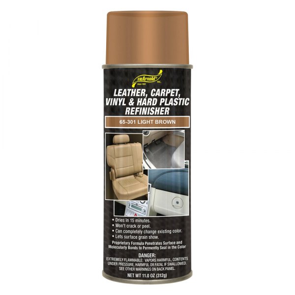 SM Arnold® - 11 oz. Leather, Carpet, Vinyl and Hard Plastic Light Brown Refinisher